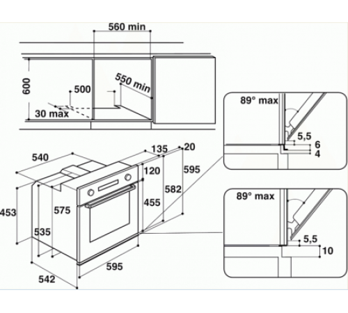 Духовой шкаф WHIRLPOOL  akp 7460/ix