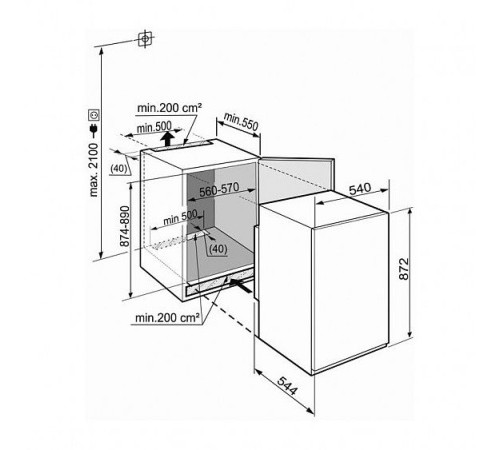 Морозильник LIEBHERR IGS 1624