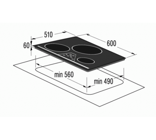 Электрическая поверхность GORENJE it 630 bc