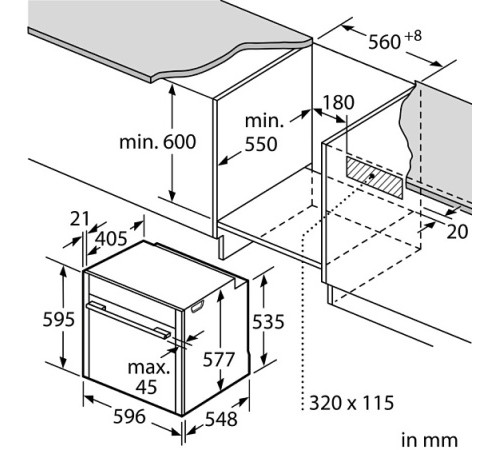 Духовой шкаф NEFF B55CS22N0