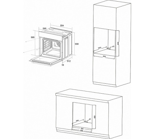 Духовой шкаф THOMSON BO30E-6002