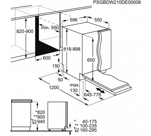 Посудомоечная машина AEG FSB53907Z