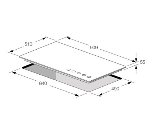 Варочная панель FULGOR FSH 804 ID TS BK