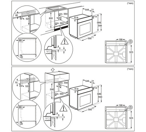 Духовой шкаф AEG BES351111M