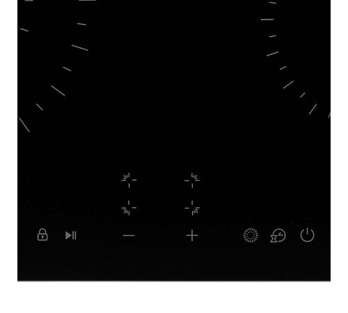 Варочная поверхность KRONA ZAUBER 60 BL 1DZTK