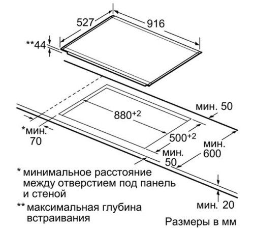 Поверхность BOSCH pkv 975n24d
