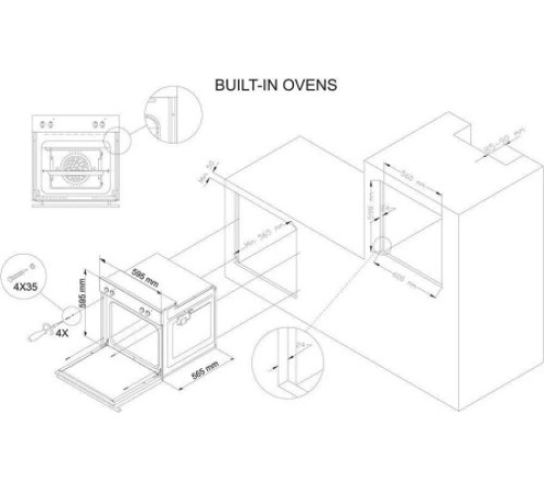 Духовой шкаф SIMFER B6EB16023