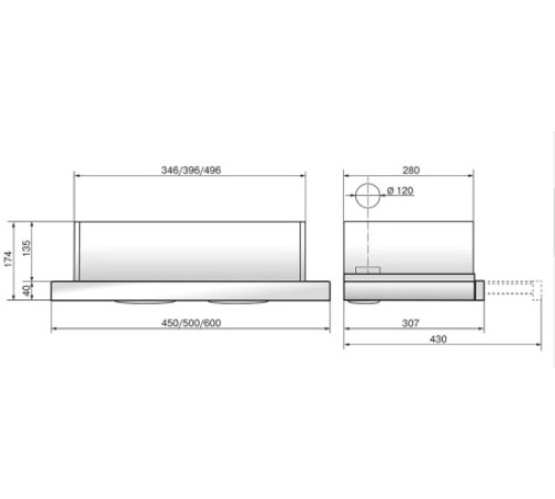 Вытяжка ELIKOR Интегра GLASS 50Н-400-В2Д нерж/стекло бежевое