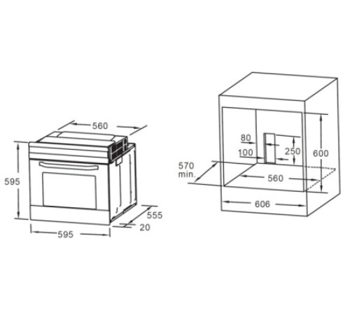 Духовой шкаф AKPO PEA 7009SED04 IV