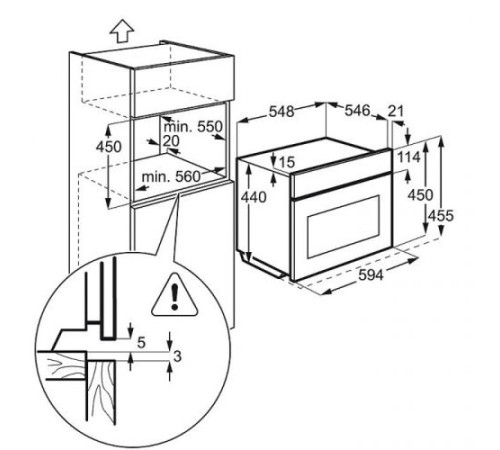 Духовой шкаф  AEG ks8456801m