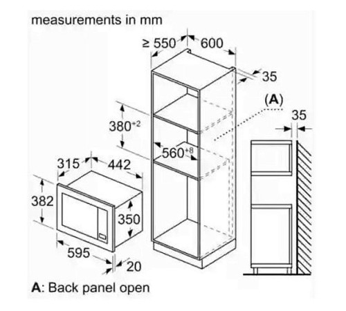 Микроволновая печь BOSCH BEL623MD3