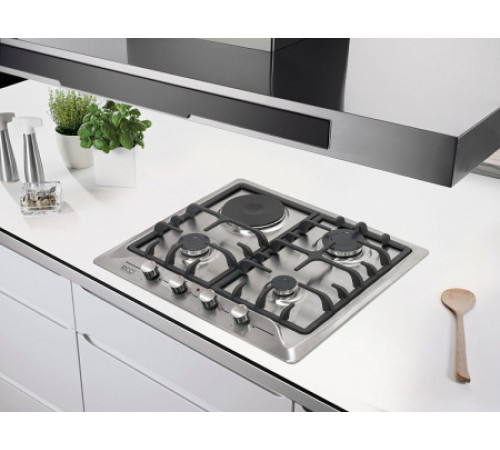 Встраиваемая комбинированная варочная панель Ricci RKN-4T 1031 IX