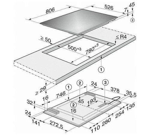 Варочная панель Miele KM 6363-1
