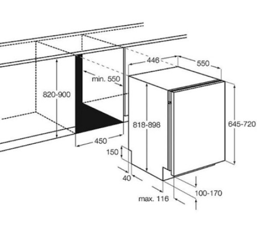 Посудомоечная машина AEG F 78420 VI1P