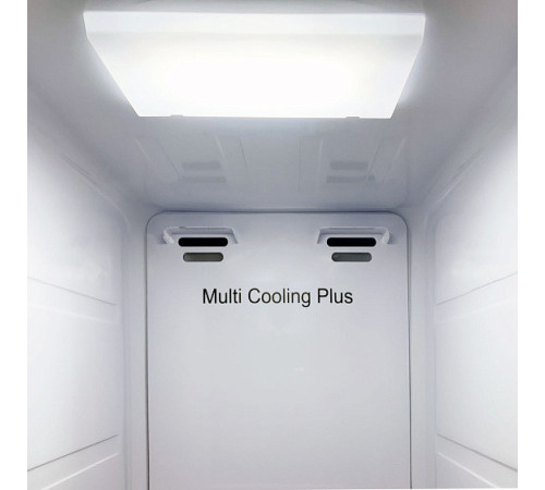 Холодильник GINZZU NFI-5212 черное стекло