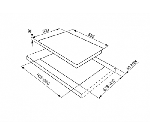 Варочная панель SMEG SRV864AVOGH2