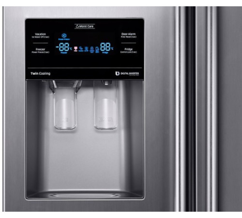 Холодильник Samsung RS53K4400SA серебристый