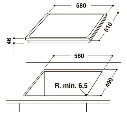 Варочная панель HOTPOINT-ARISTON HAR 643 TF