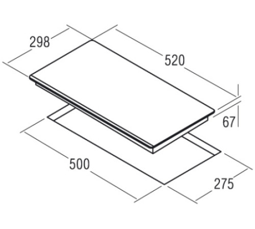 Варочная панель CATA 302 VI