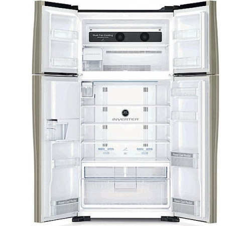 Холодильник side-by-side HITACHI r-w722 fpu1x ggl