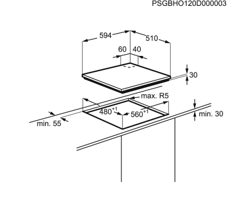 Поверхность ZANUSSI  zgg 566414 m