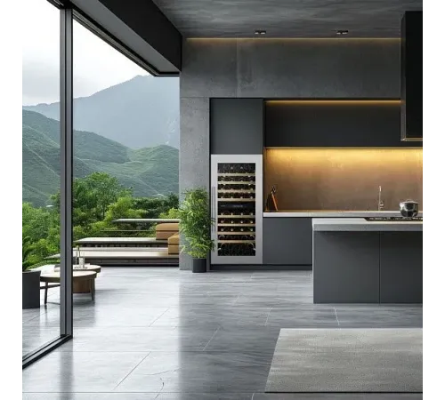 Винный шкаф DUNAVOX DVS-70.185DSS