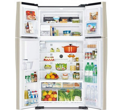 Холодильник HITACHI r-w722pu1gbw