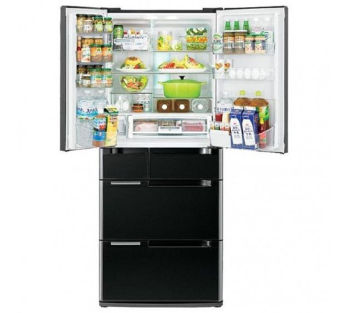 Холодильник HITACHI r-a 6200 amu xk black черный