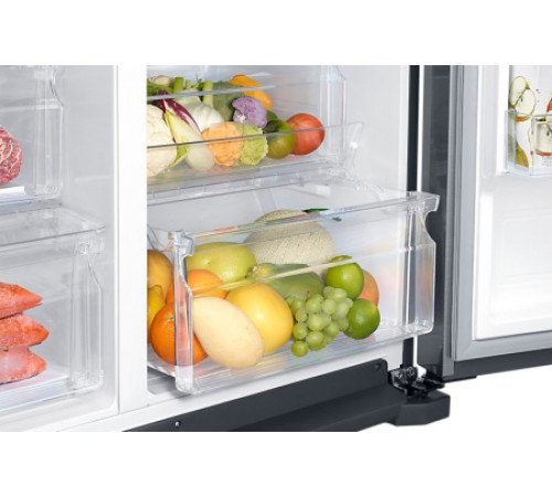 Холодильник Samsung RS53K4400SA серебристый