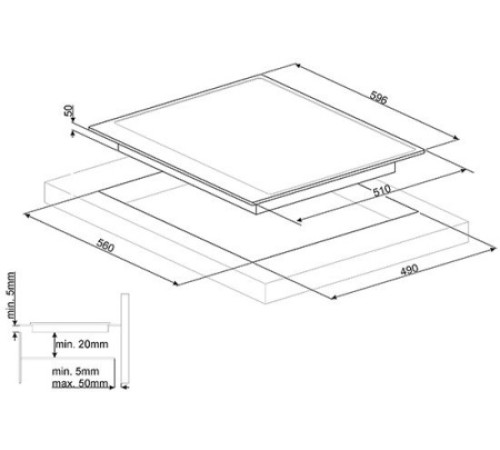 Электрическая поверхность SMEG PI964P