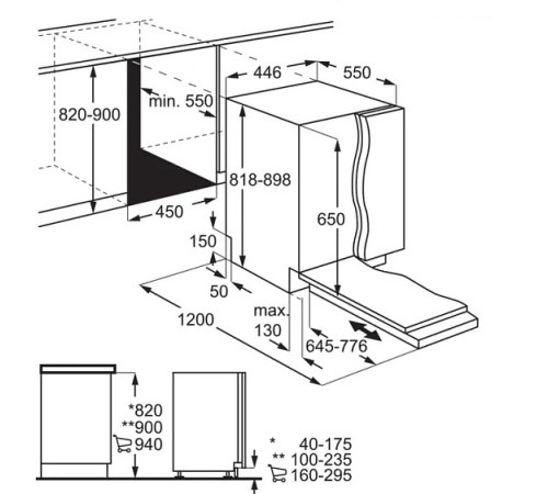 Посудомоечная машина ELECTROLUX EEM96330L