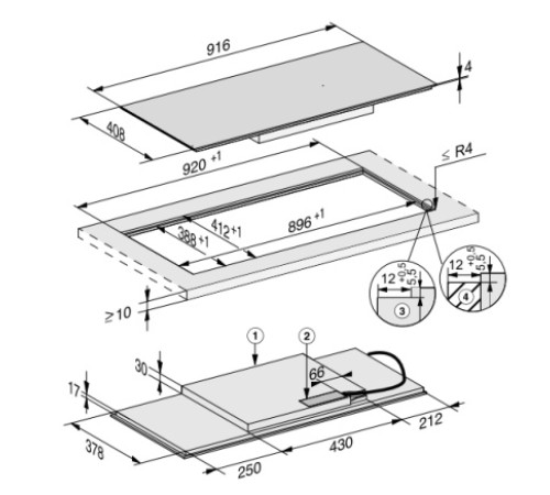 Варочная поверхность MIELE KM 7575 FL
