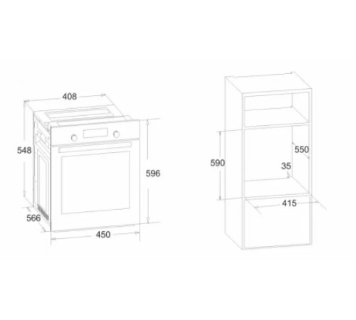 Духовой шкаф SIMFER B4EB56055