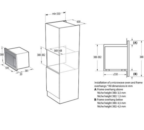 Микроволновая печь GORENJE BM251SG2WG