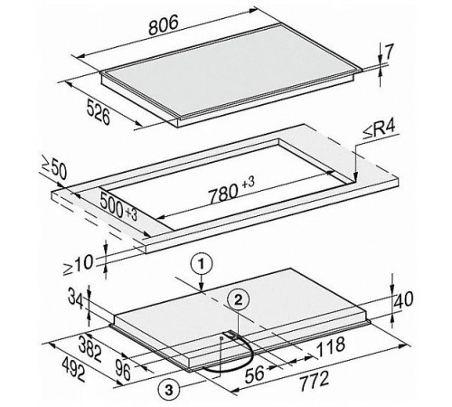 Варочная панель Miele KM 6564 FR
