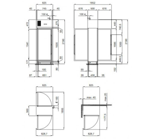 Винный шкаф GEMM WL5/122S