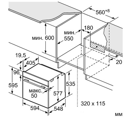 Духовой шкаф NEFF B3CCE4AN0
