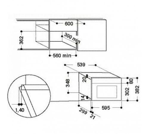 Микроволновая печь WHIRLPOOL AMW730/WH