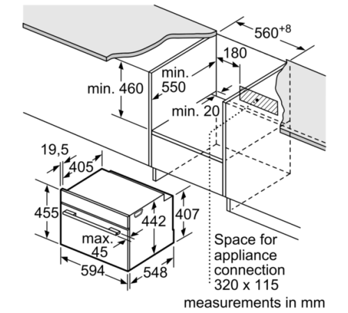 Встраиваемый электрический духовой шкаф Siemens CM656GBS1