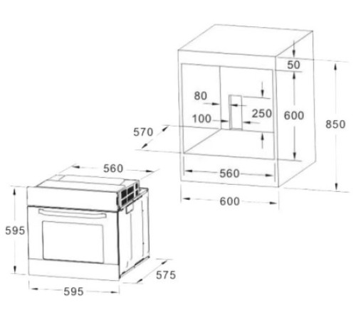 Духовой шкаф AKPO PEA 080 IV