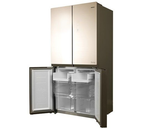 Холодильник CENTEK CT-1756 NF Beige Glass