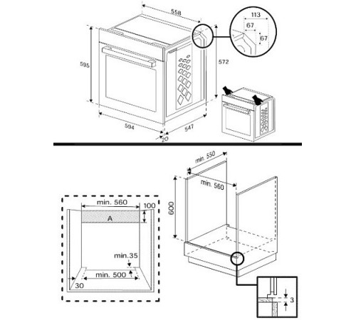 Духовой шкаф HOTPOINT-ARISTON FE8 S832 JSH WH