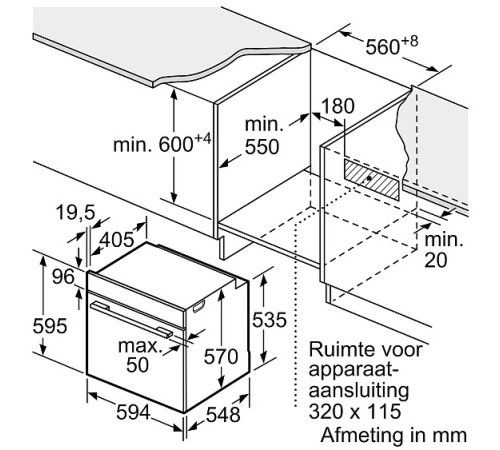 Духовой шкаф BOSCH HBA372BB0