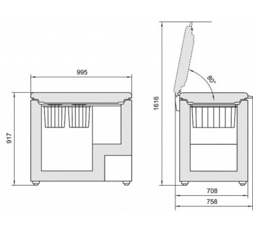 Морозильник LIEBHERR GT 3032
