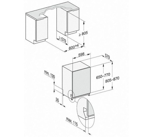 Посудомоечная машина MIELE G 7590 SCVi AutoDos