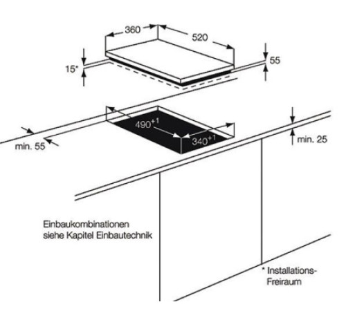 Поверхность AEG hc 451220 eb