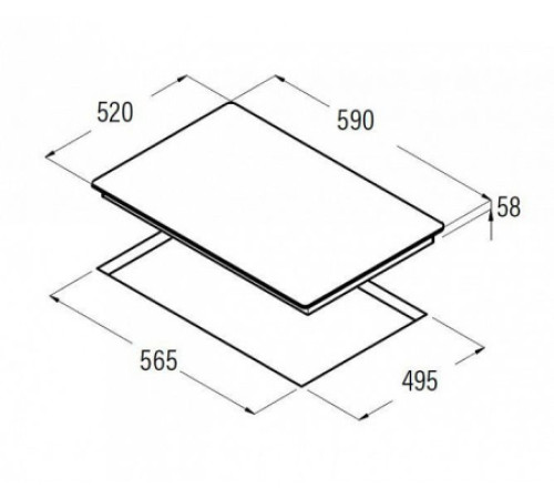 Варочная панель CATA IB 6304 BK