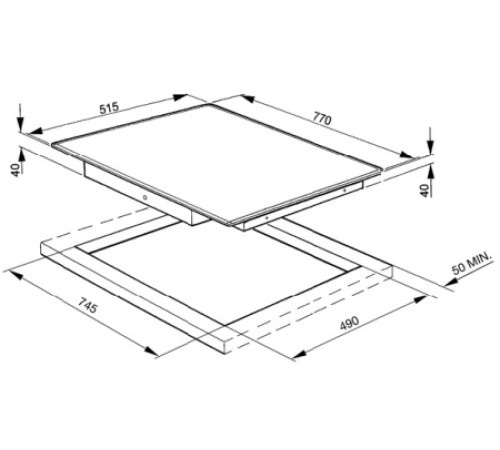 Поверхность SMEG se2773tc2