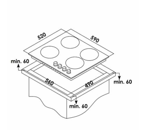 Посудомоечная машина SMEG sta6445-2