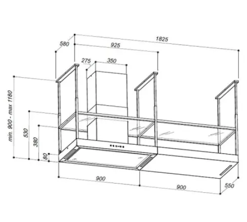 Вытяжка SIRIUS MO 409 MELODY F